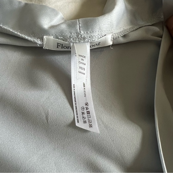 Flora Nickrooz Light Blue Robe - Picture 4 of 6